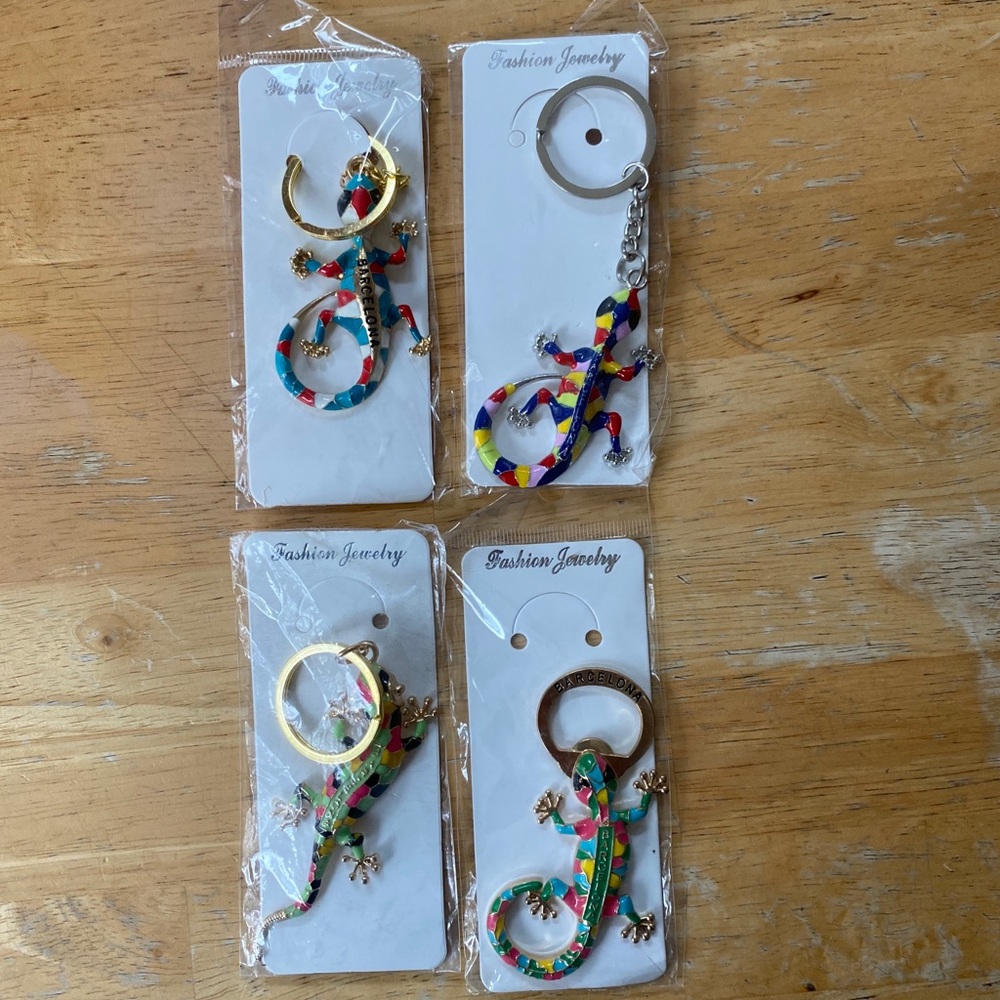 I am selling 4 Barcelona Key chains.